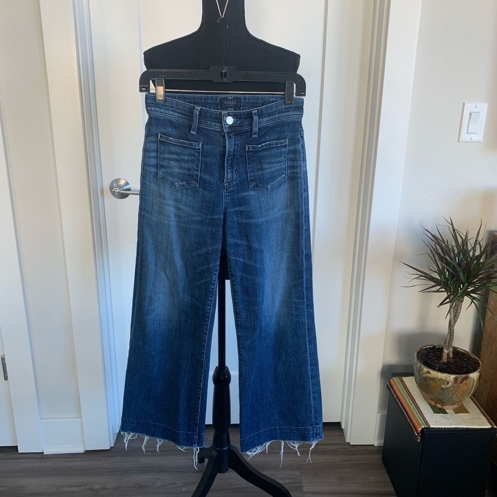 👖Agolde June Cropped Cullotte